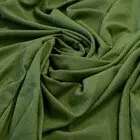 Тёмно-салатовый Вельвет. 33805